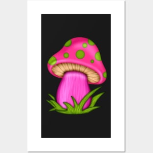 Mushroom Posters and Art